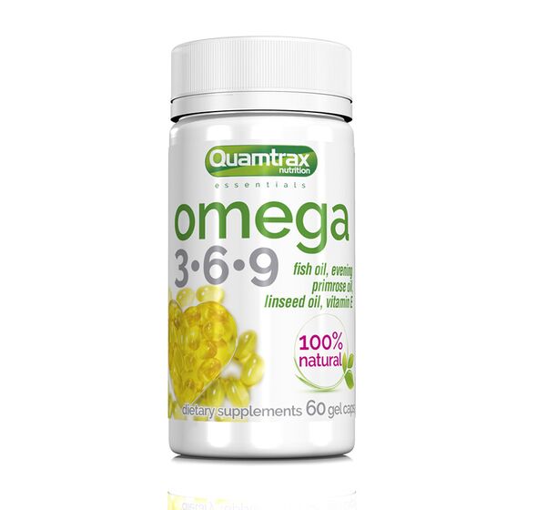 Omega 3.6.9, 500mg, 60 Softgel caps (Quamtrax)