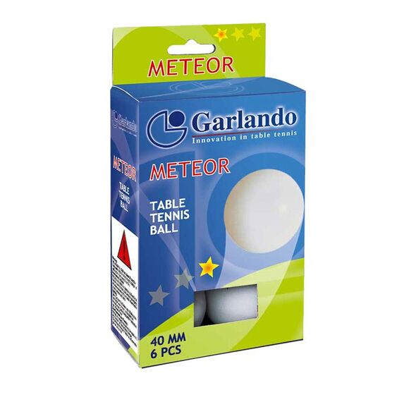 6 Meteor TT 1 star balls (Garlando)