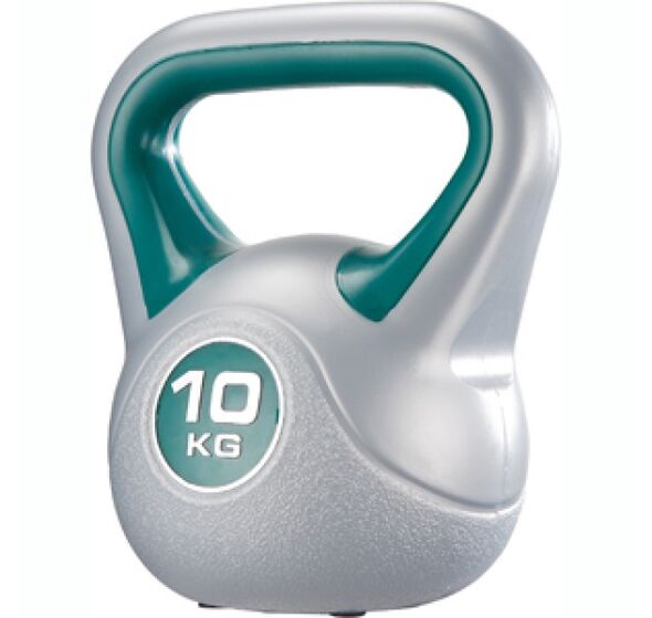 Kettlebells Πλαστικοποιημένα 10 kg (35000) (X-FIT)