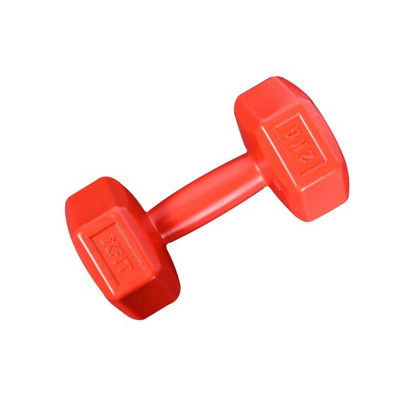 Plastic Dumbbell 2kg Red (X-FIT)