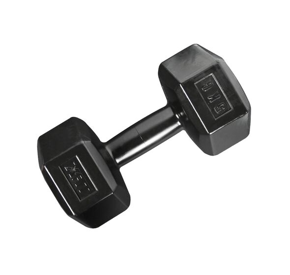 Πλαστικοποιημένο Dumbbell 5kg Black (X-FIT)