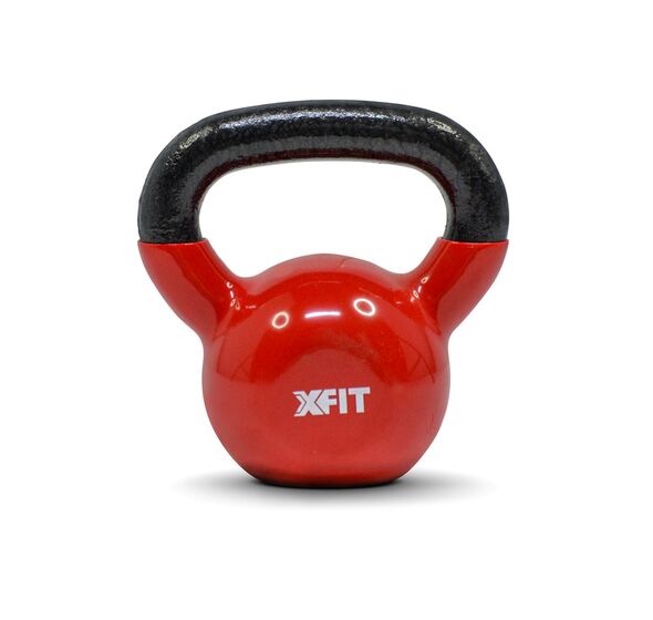 Kettlebells Βινυλίου 6 kg Κόκκινο (35653) (X-FIT)