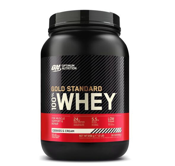 100% Whey Gold Standard 908g (Optimum Nutrition)