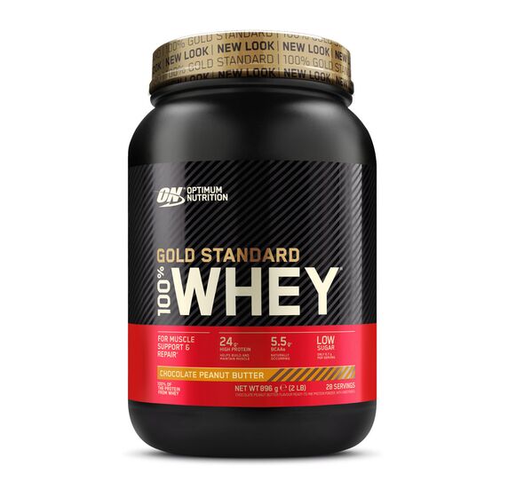 100% Whey Gold Standard 908g (Optimum Nutrition)