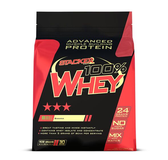 Whey 100%, 908g (Stacker2)