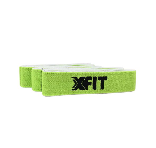 Elastic 8 Loops Band 2,5cm x 90cm Green (X-FIT)