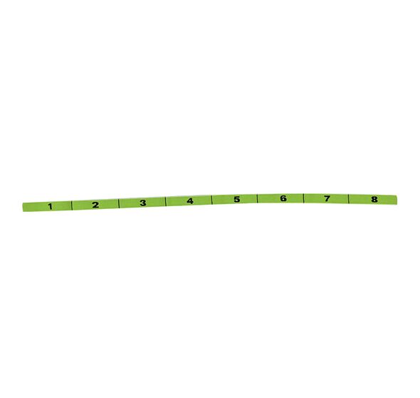 Elastic 8 Loops Band 2,5cm x 90cm Green (X-FIT)