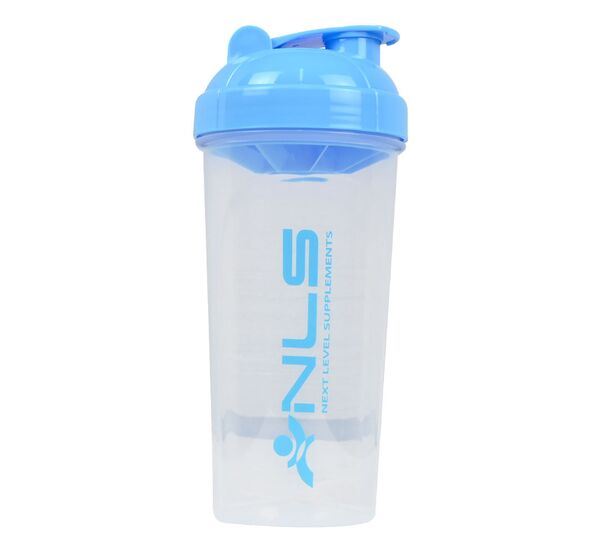 Protein Shaker Transparent Light Blue 700ml (NLS)