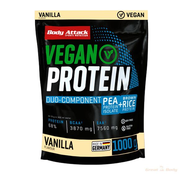 Vegan Protein 1000g (Body Attack)