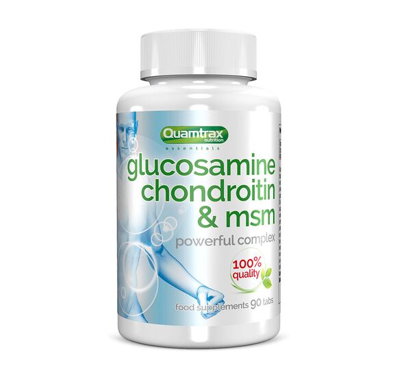 Glucosamine Chondroitine &amp; MSM 90tabs (Quamtrax)