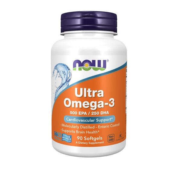 Ultra Omega 3, 90 Softgels (Now Foods)