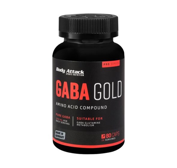 Gaba Gold 80 caps (Body Attack)