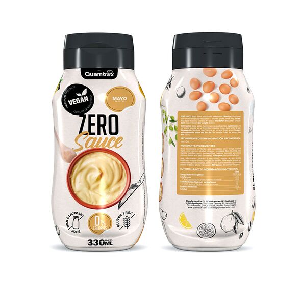 Zero Sauce Mayo 330ml (Quamtrax)