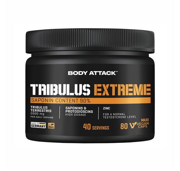 Tribulus Extreme 80 Maxi Vegcaps (Body Attack)