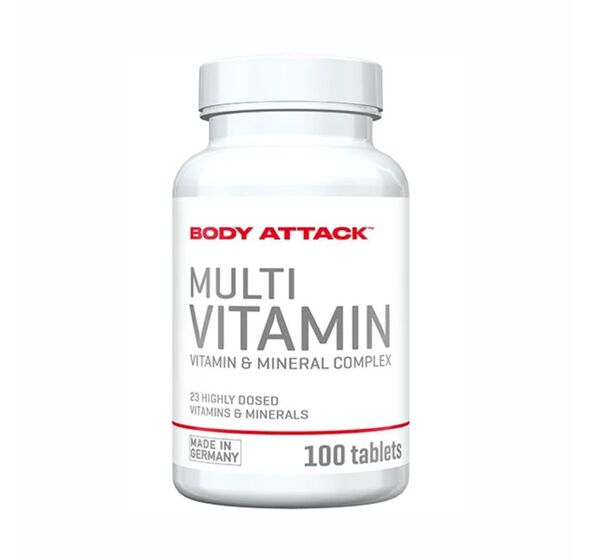 Multi Vitamin 100 tabs (Body Attack)