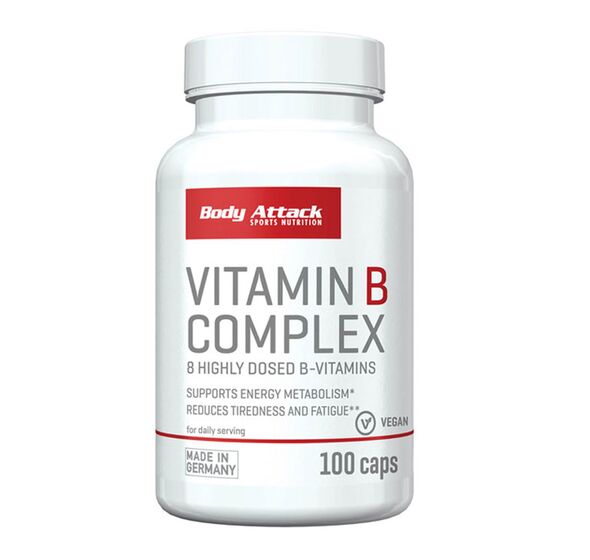 Vitamin B Complex 100 caps (Body Attack)