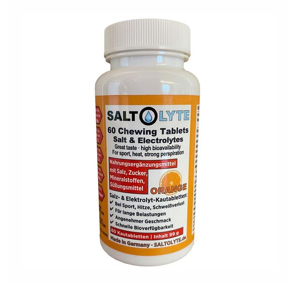 Salt &amp; Electrolytes 60 chewing tabs (Saltolyte)