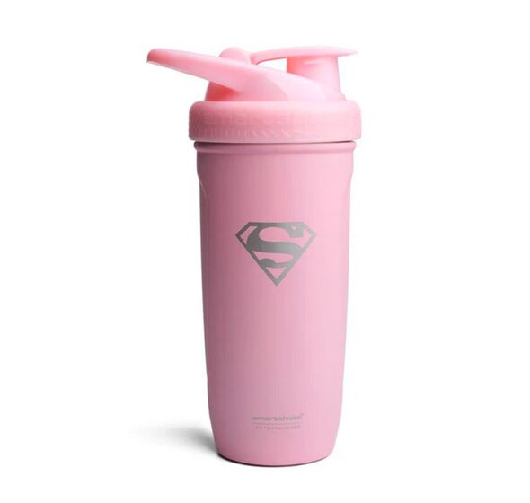 SmartShake Reforce Stainless Steel 900ml Supergirl