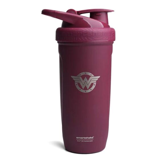 SmartShake Reforce Stainless Steel 900ml Wonder Woman