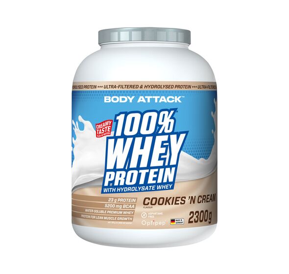 100% Whey Protein 2300g (Body Attack)