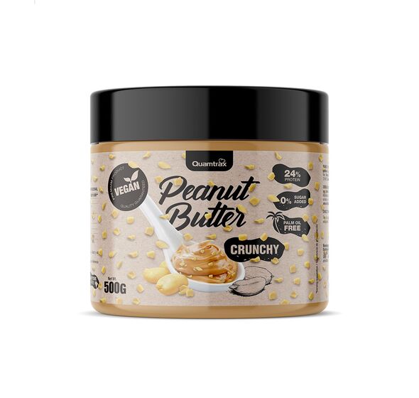 Peanut Butter Crunchy 500g (Quamtrax)