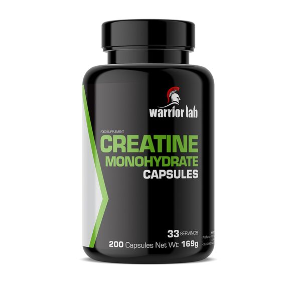 Creatine Monohydrate 200 caps (Warriorlab)