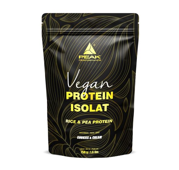 Vegan Protein Isolate 750g (Peak)