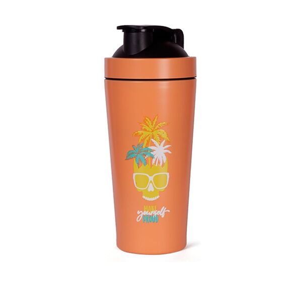 Metal Shaker 740ml Tropical Skull (Quamtrax)