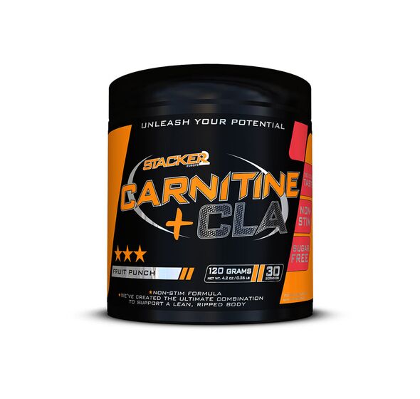 Carnitine + CLA 120g (Stacker)