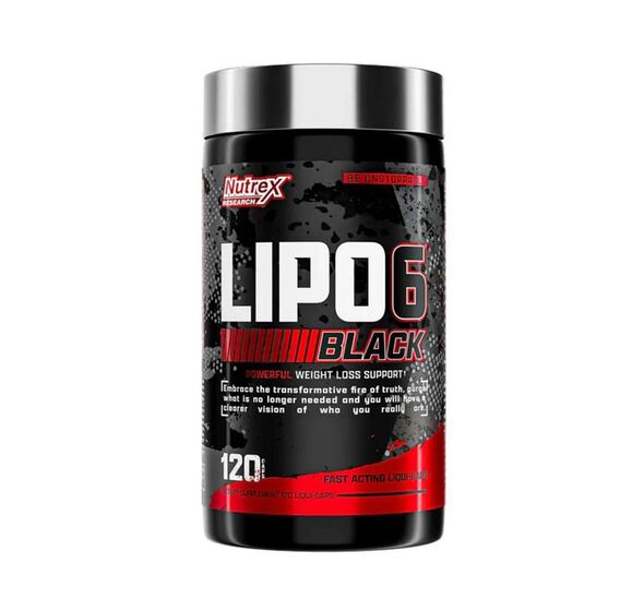 Lipo 6 Black 120 Liquid Caps (Nutrex)